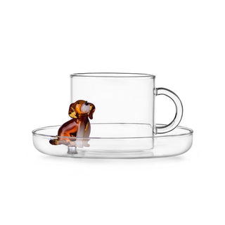 Golden Retriever Teacup with Saucer