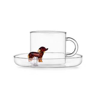 Dachshund Teacup and Saucer