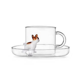 French Bulldog Teacup and Saucer