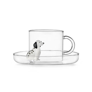 Dalmatian Teacup and Saucer