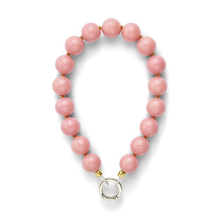 Pink Sand Beaded Strap