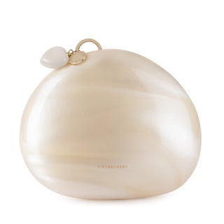 The Pearl Stone Bag & Crystal Beauty Kit with Heart Charm