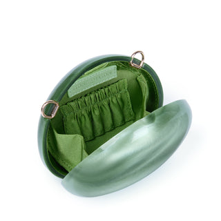 The Jade Pebble Mini Bag & Crystal Beauty Kit