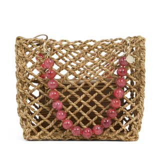 Sunset Pink Beaded Strap