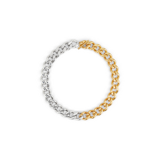 Gold & Silver Candy Chain Necklace