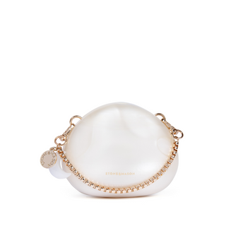 The Pearl Pebble Mini Bag & Crystal Beauty Kit