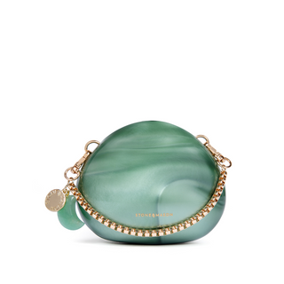 The Jade Pebble Mini Bag & Crystal Beauty Kit