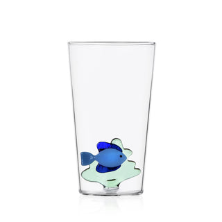 Blue Fish Highball Glass