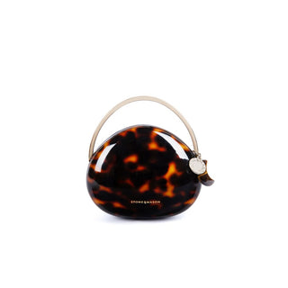 The Tortoiseshell Pebble Mini Bag & Crystal Beauty Kit