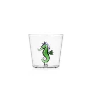 Green Seahorse Tumbler