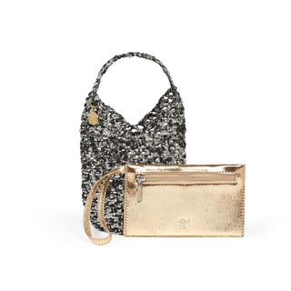 The Black & Silver Nyx Bag & Handbag Kit