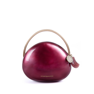 The Strawberry Quartz Pebble Mini Bag & Crystal Beauty Kit