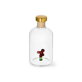 Mini Red Flower Bottle