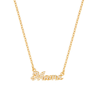 Mama Pave Necklace