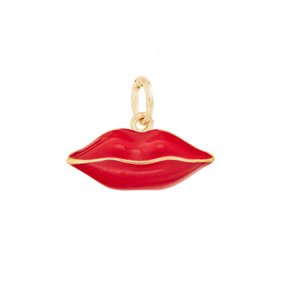Scarlet Lips Pendant Charm