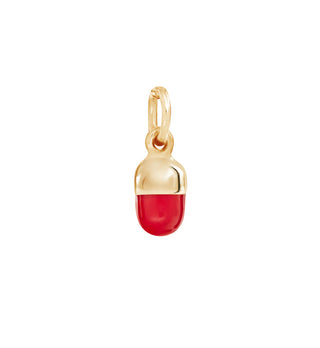 Red Pill Pendant Charm