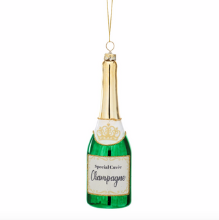 Champagne Bottle Boozy Bauble