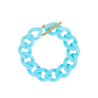 Turquoise Candy Chain Bracelet